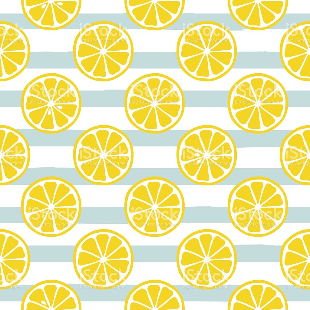 Cute Lemon Fabric Wallpaper and Home Decor  Spoonflower