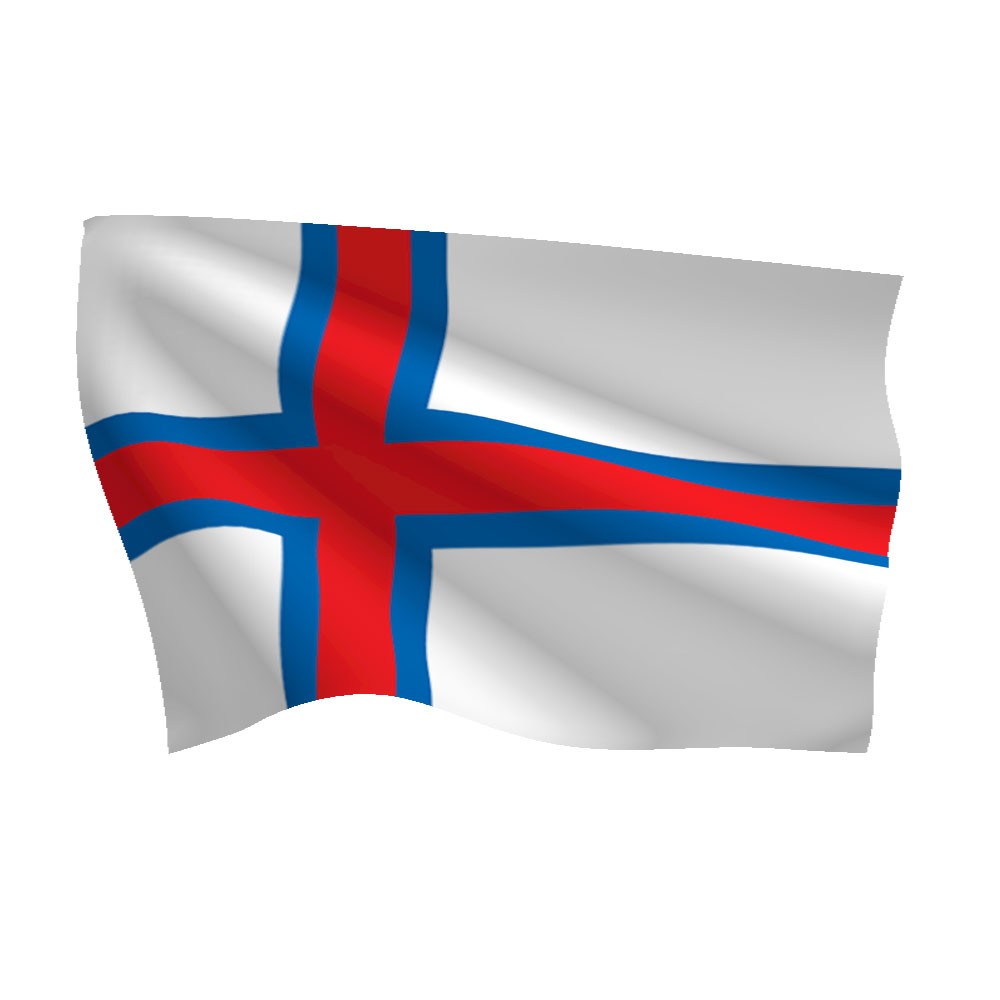 Graafix Flag Of Faroe Islands