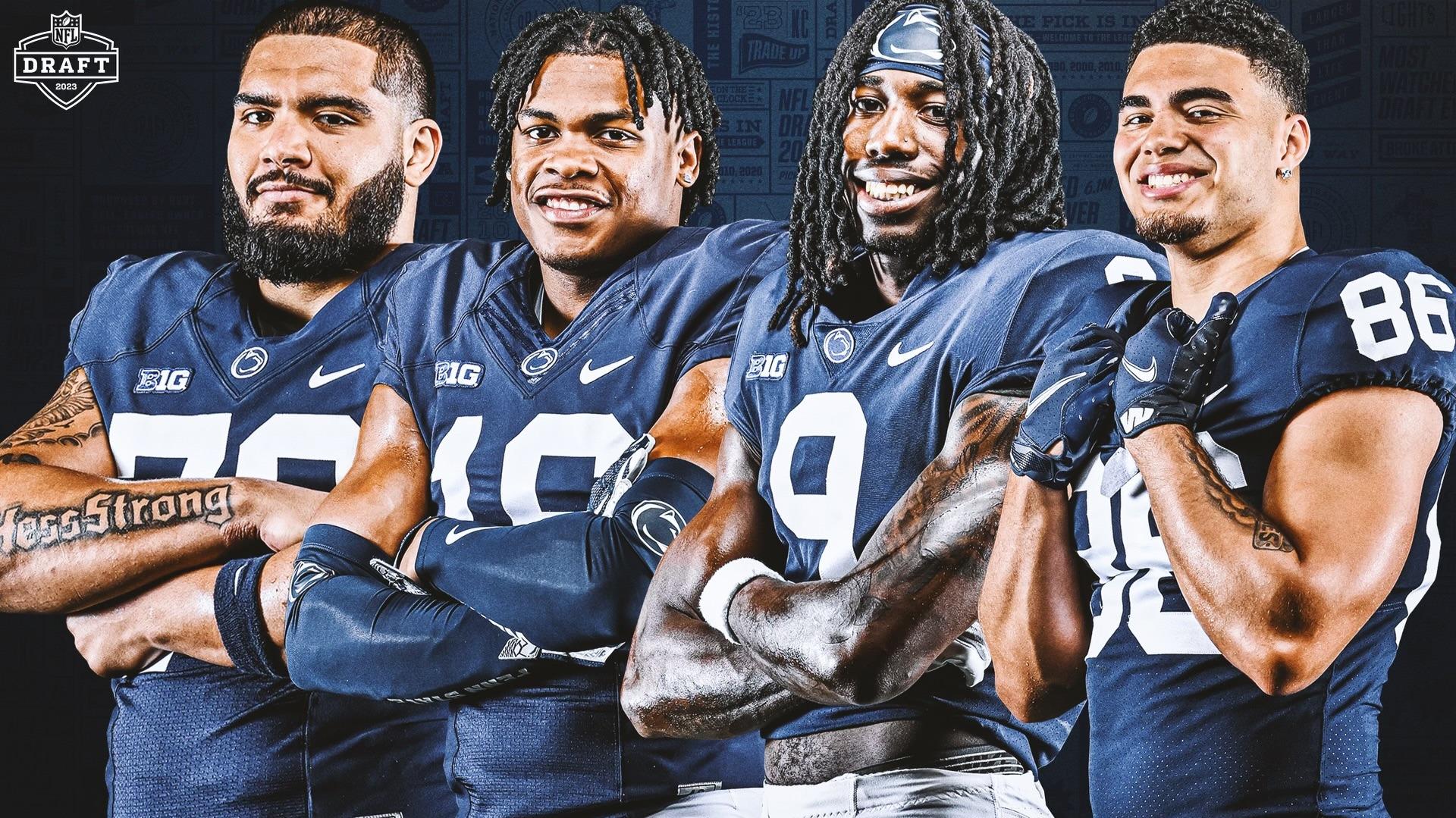 Four Nittany Lions Selected on Second Day of NFL Draft   Penn