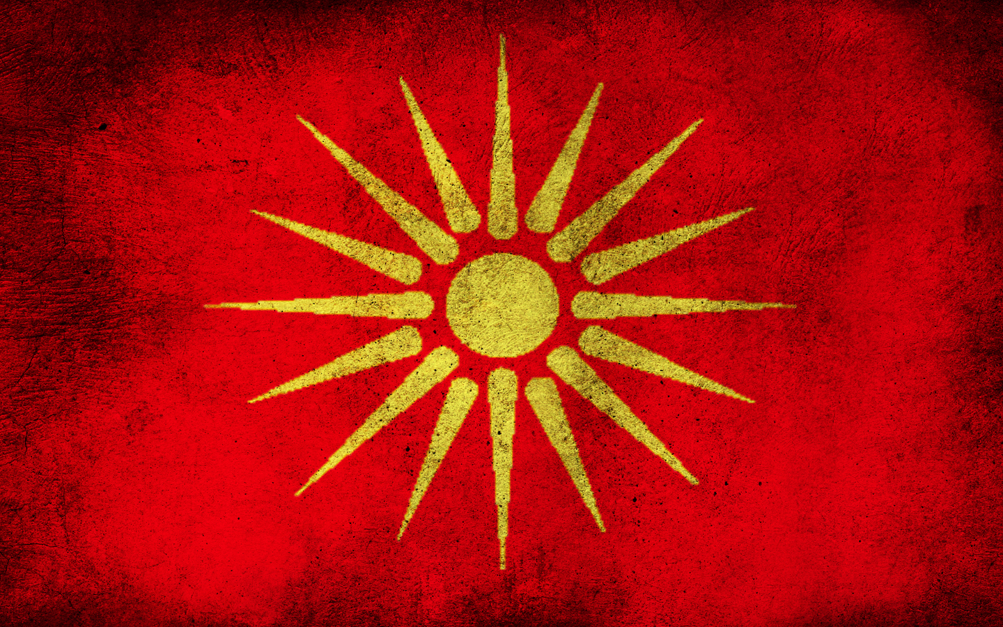 Macedonian Flag Desktop Wallpaper