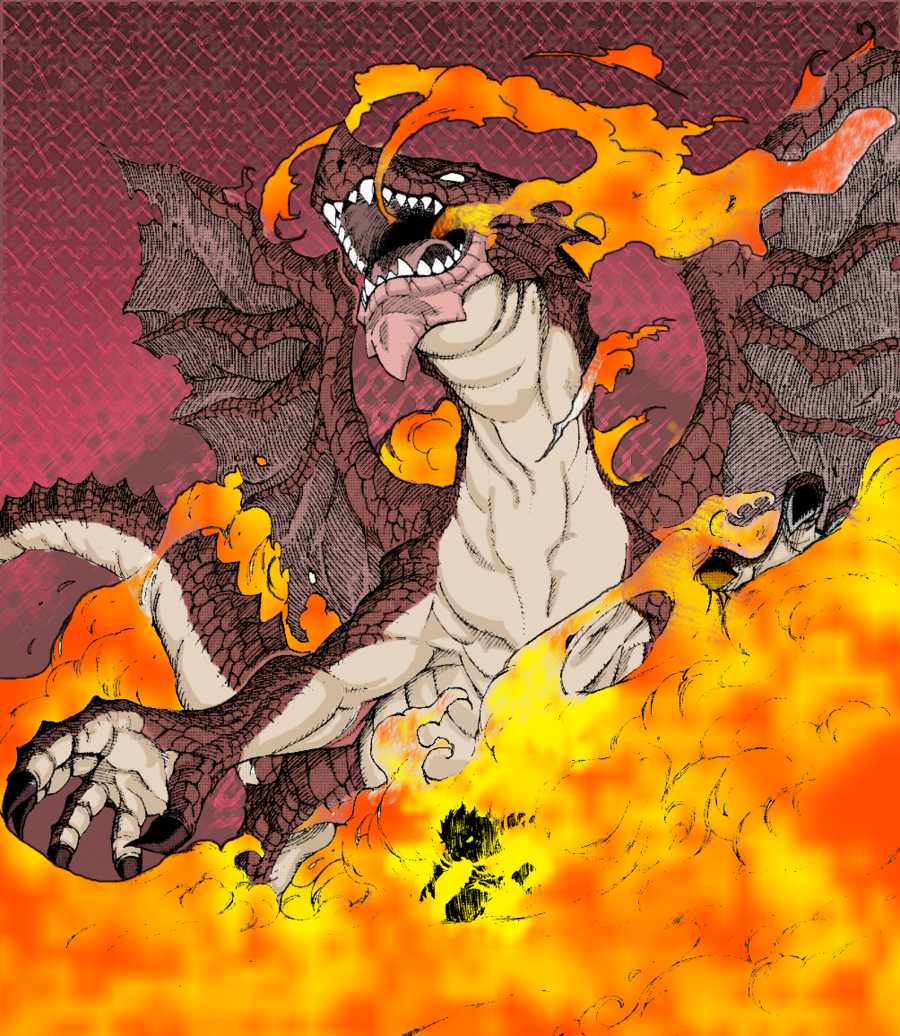 Igneel And Natsu Finished By C Dream