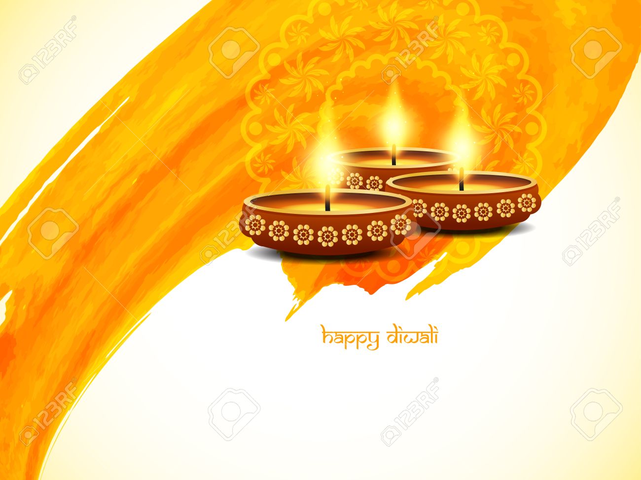 Happy Diwali Background Design Royalty Cliparts Vectors And