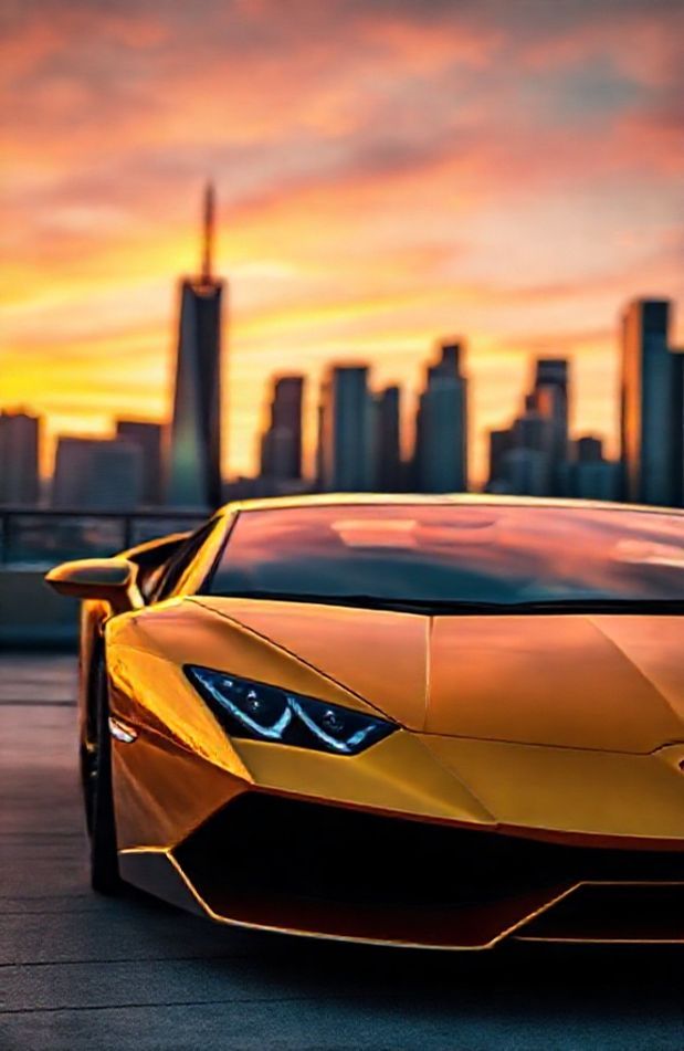 Gold Lamborghini Wallpaper