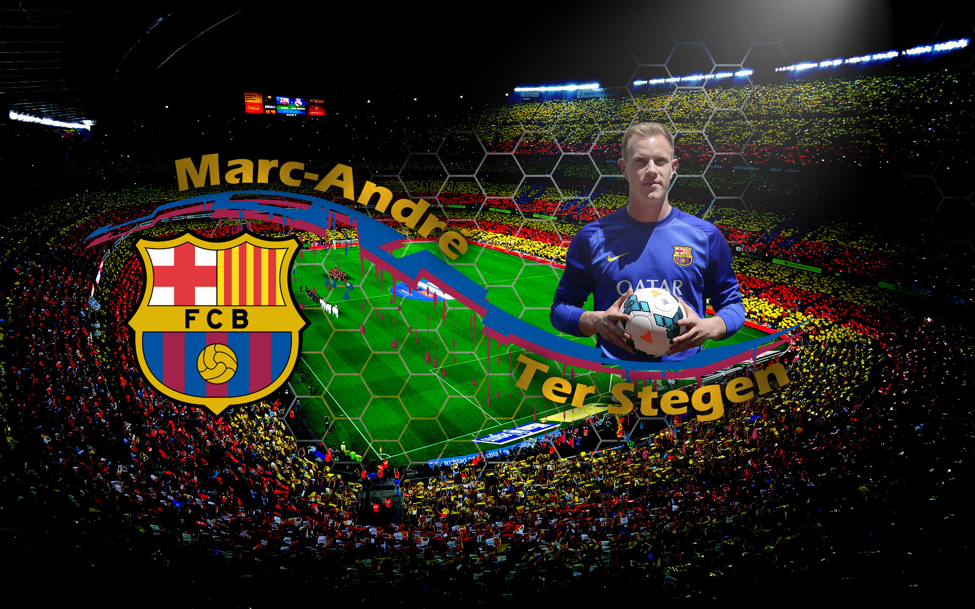 Ter Stegen Barcelona HD Wallpaper Desktop Background For