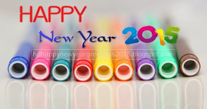 Ultra HD Colorful Happy New Year Wallpaper