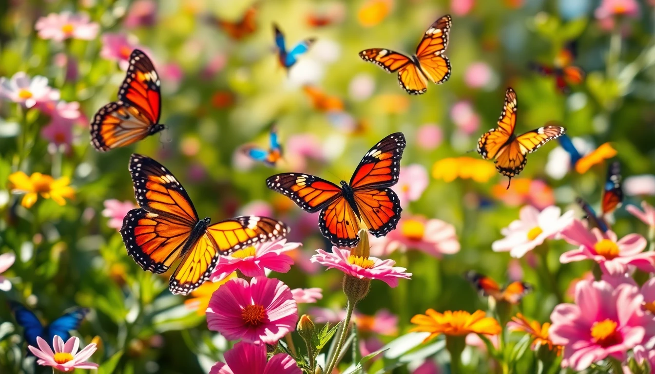 Beautiful Wallpaper Of Butterflies
