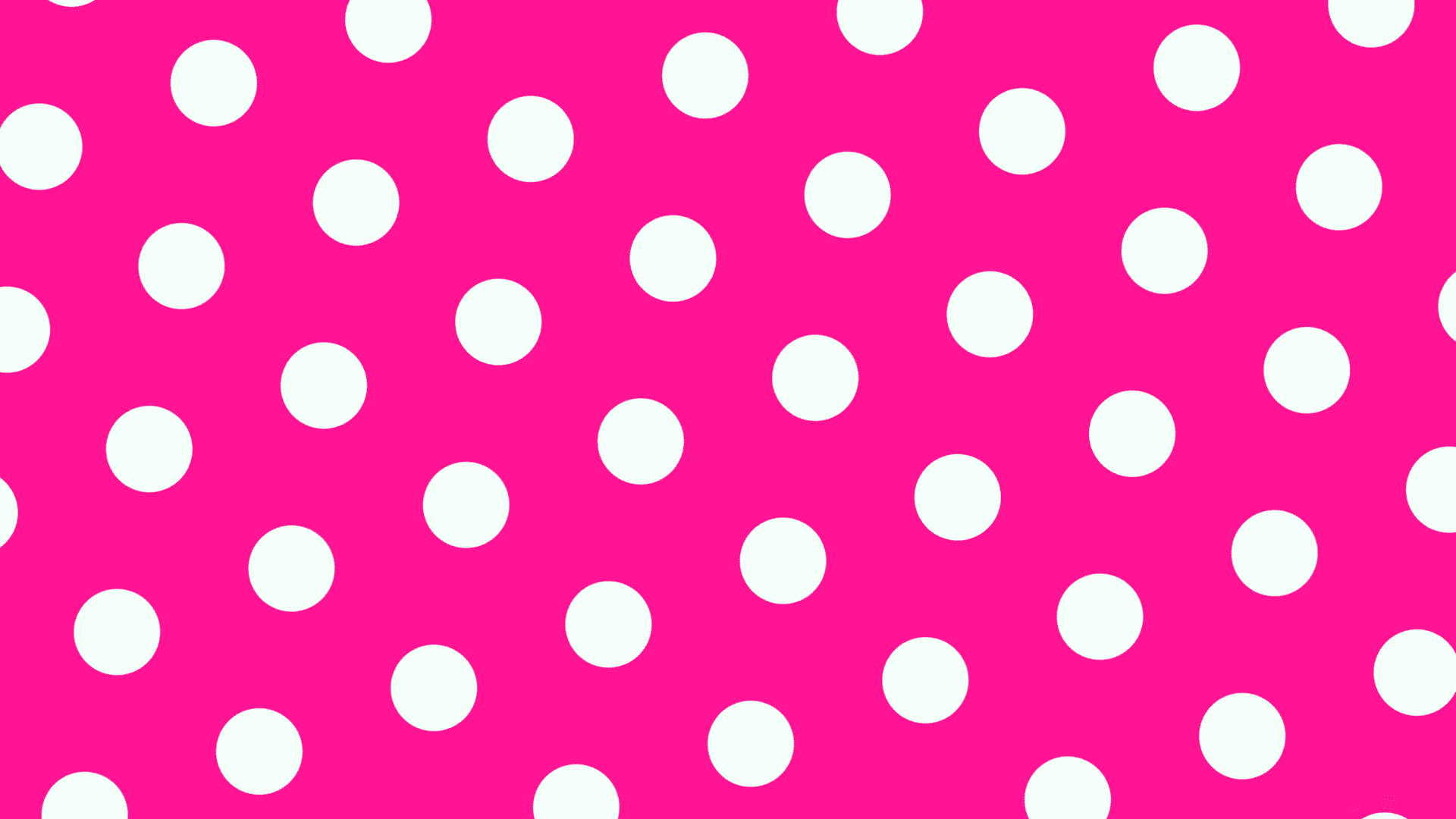 Pink Polka Dot Background Wallpaper