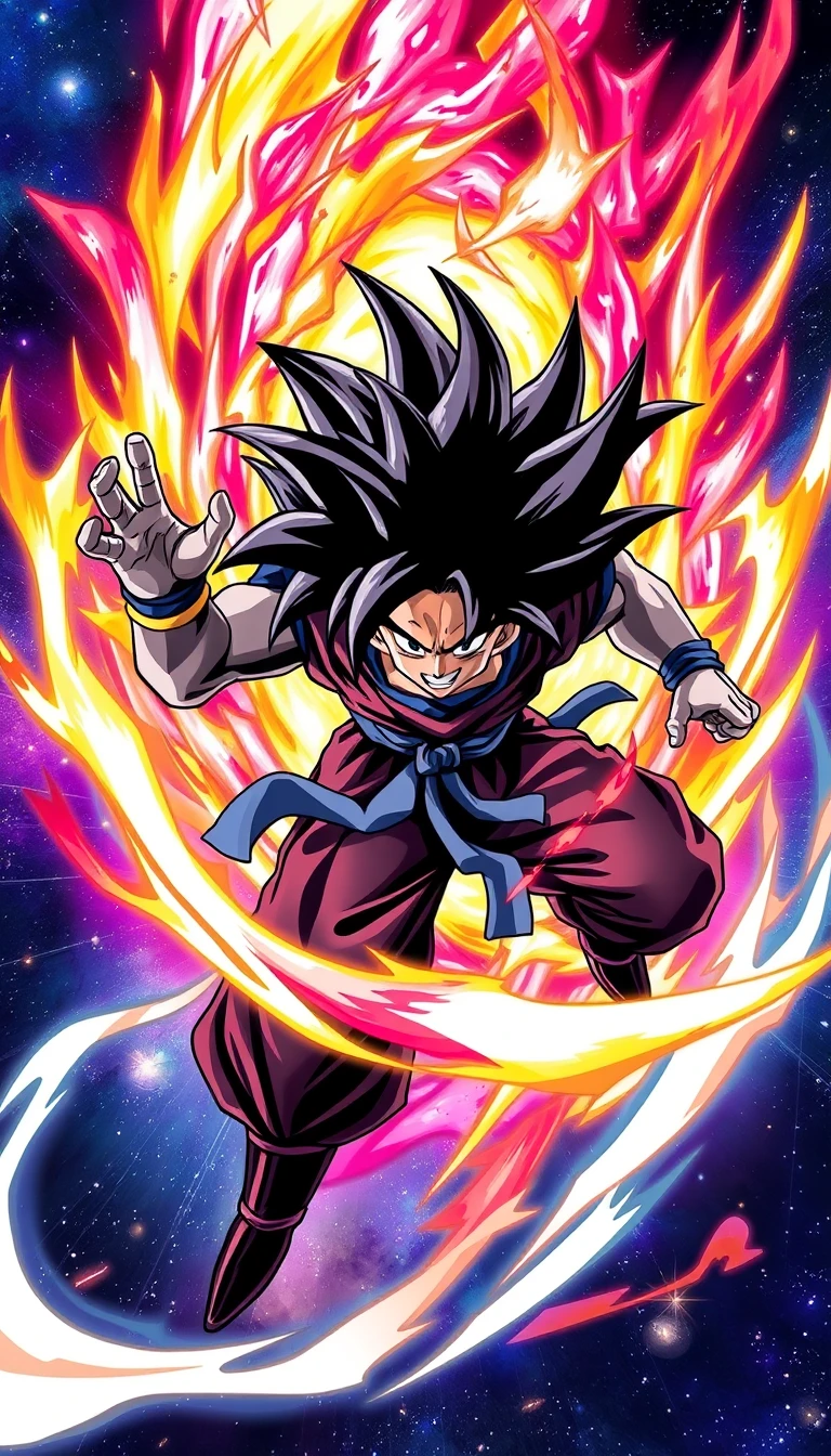 Black Goku Mobile Wallpaper