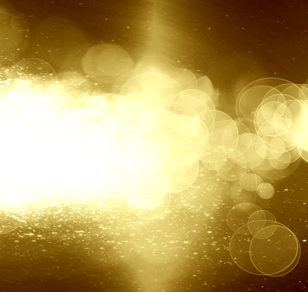 Golden Glitter Background By Arghus