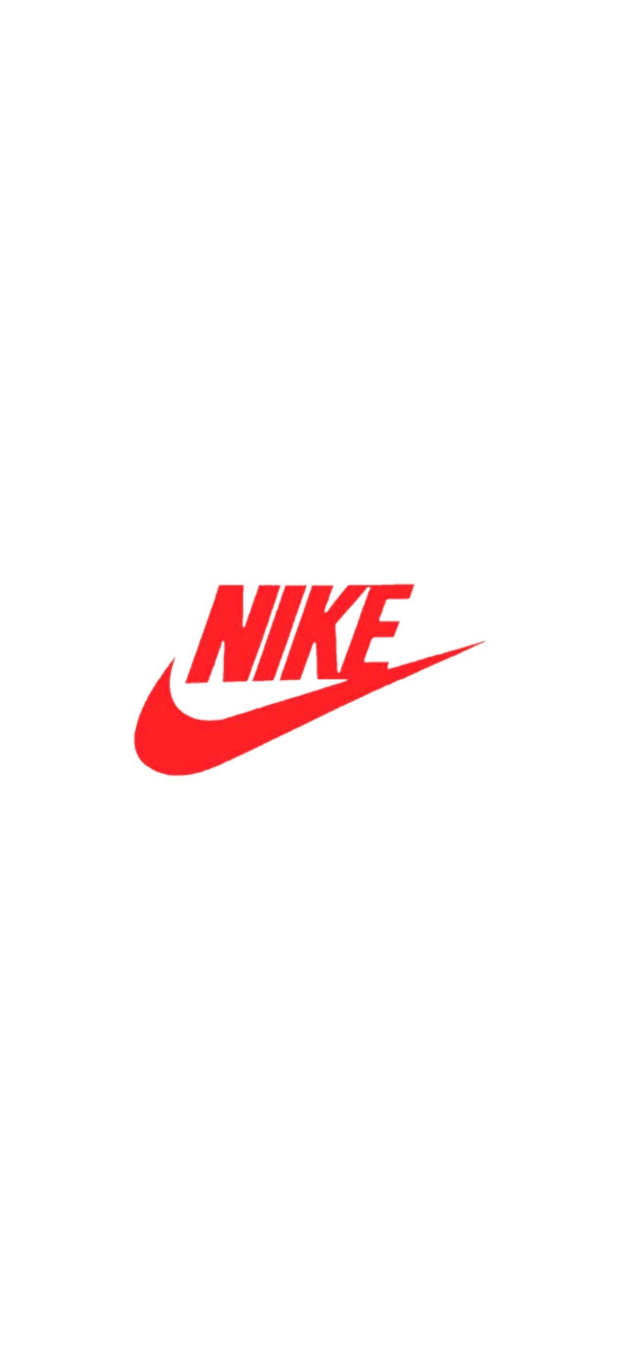 Nike Logo Red iPhone Wallpaper