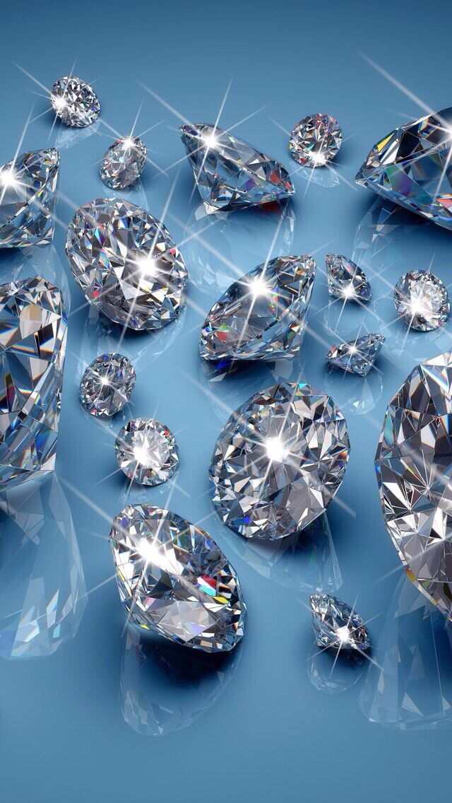 Wallpaper Shine Diamonds Diamond Background