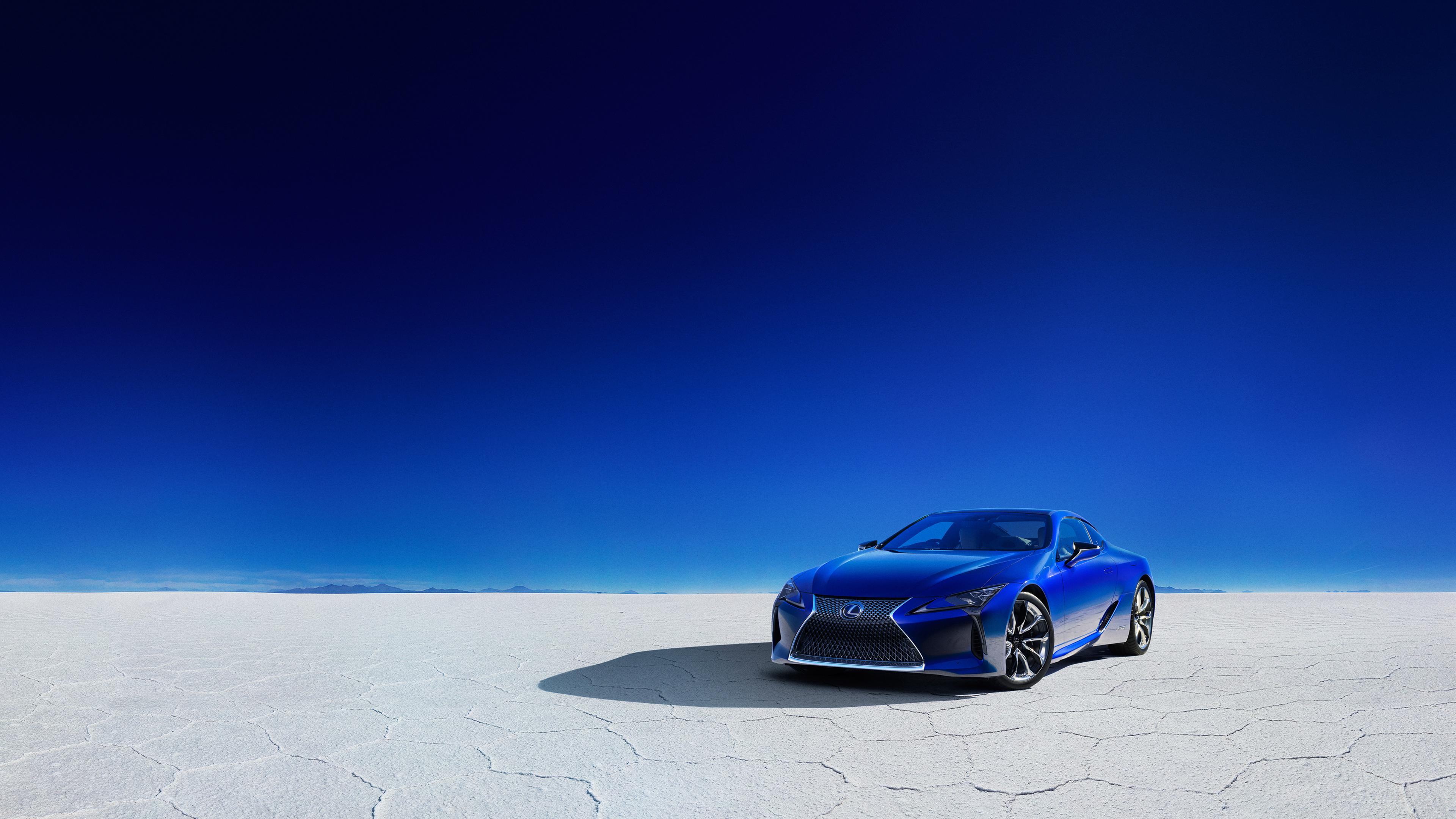 2018 Lexus LC 500h Structural Blue 4K Wallpaper   HD Car
