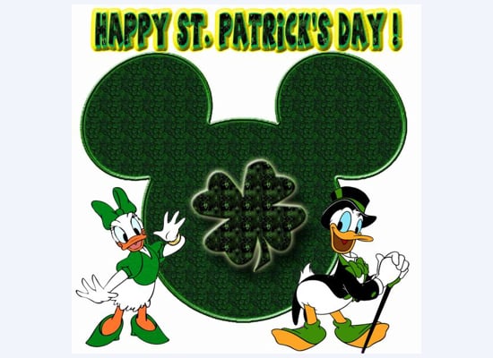 Disney St Patricks Day Wallpaper Seasonal st patricks day 550x400