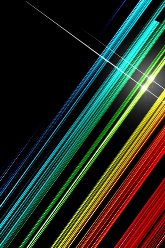 iPhone Wallpaper HD Awesome Color Lines