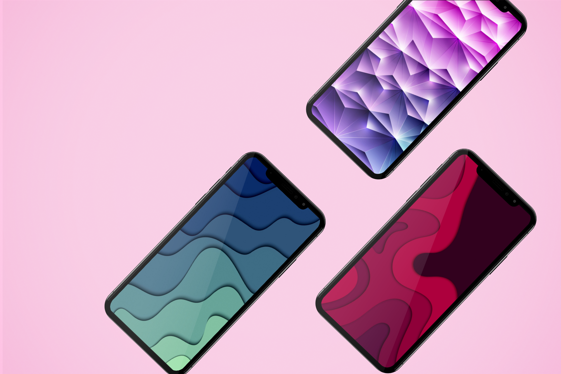 Abstract geometric iPhone wallpaper pack 1920x1280