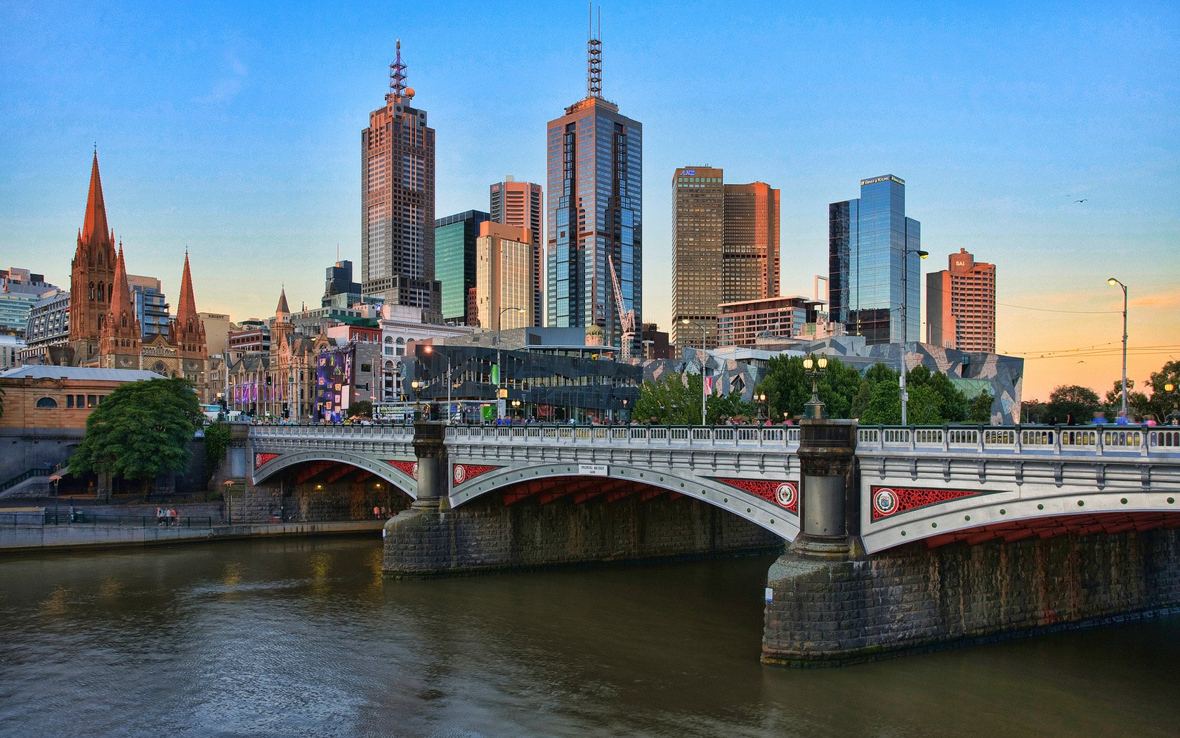 Melbourne HD Wallpaper Background Image