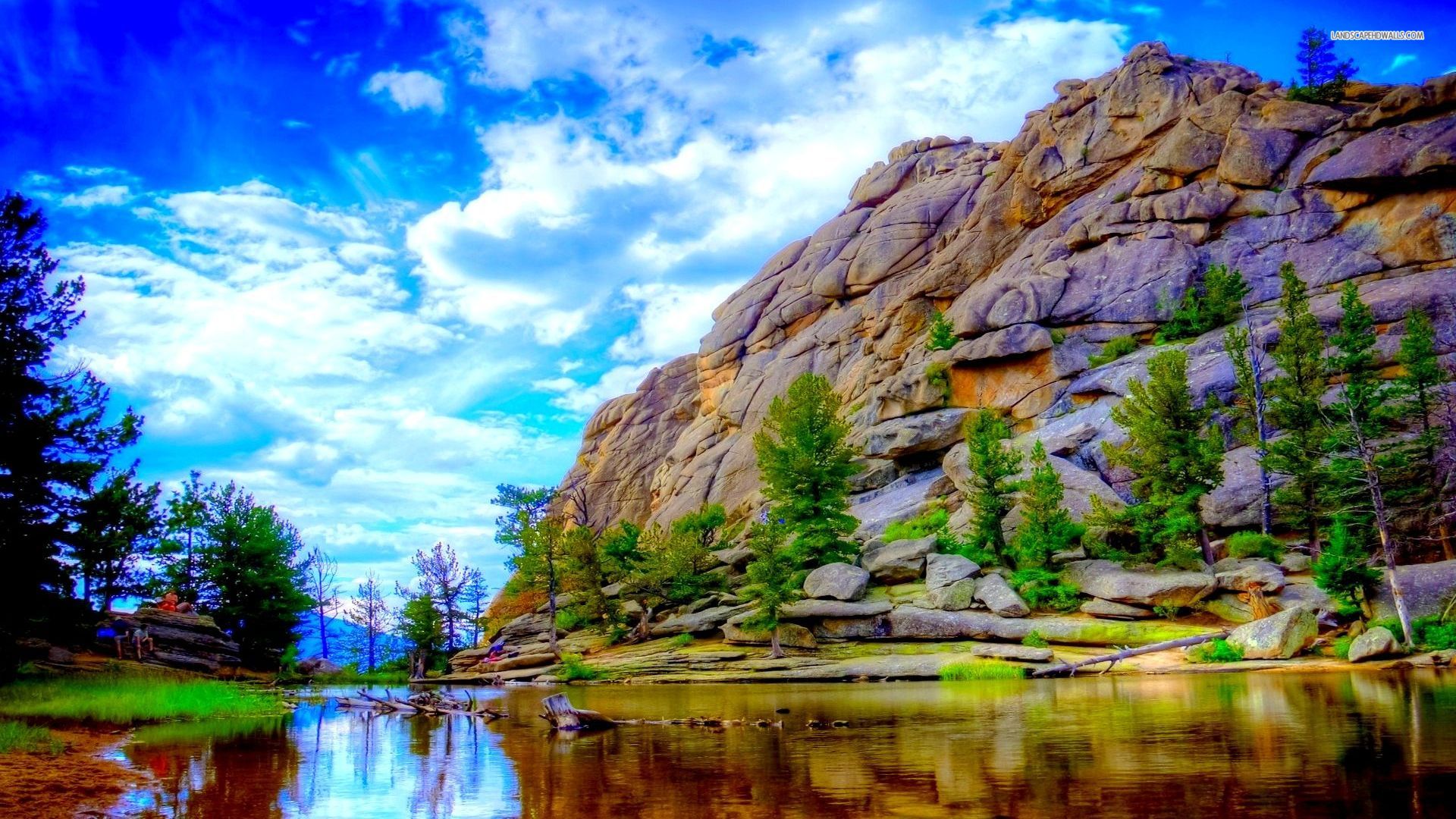 Gorgeous Mountains HD Wallpaper