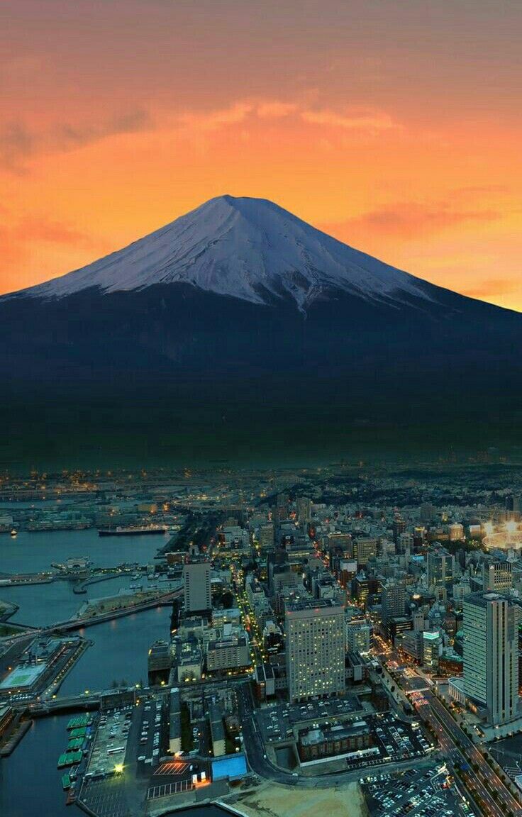 Mt Fuji Japan In iPhone Wallpaper Aesthetic