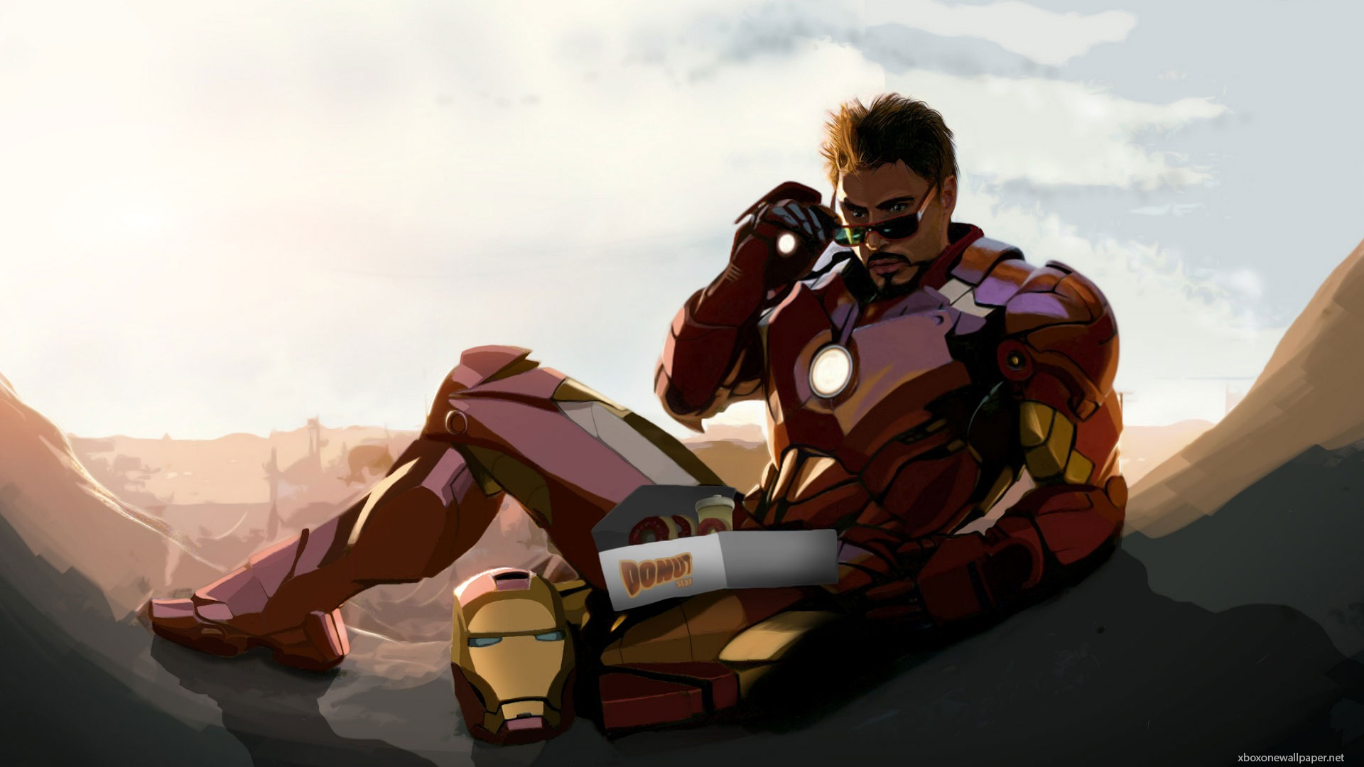 Robert Downey Jr Iron Man Fan Art Wallpaper Photo HD