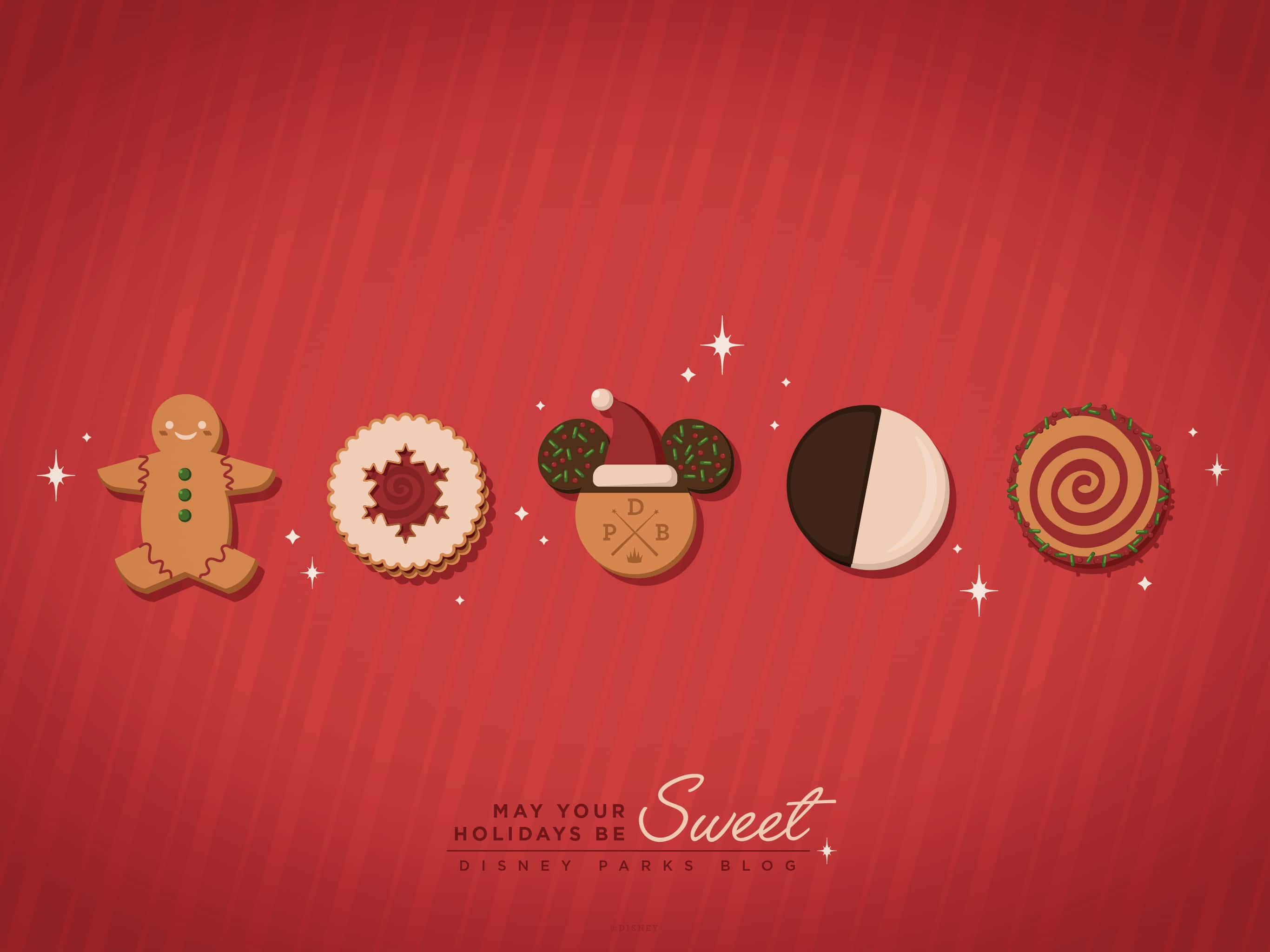 Disney Christmas iPad X Wallpaper