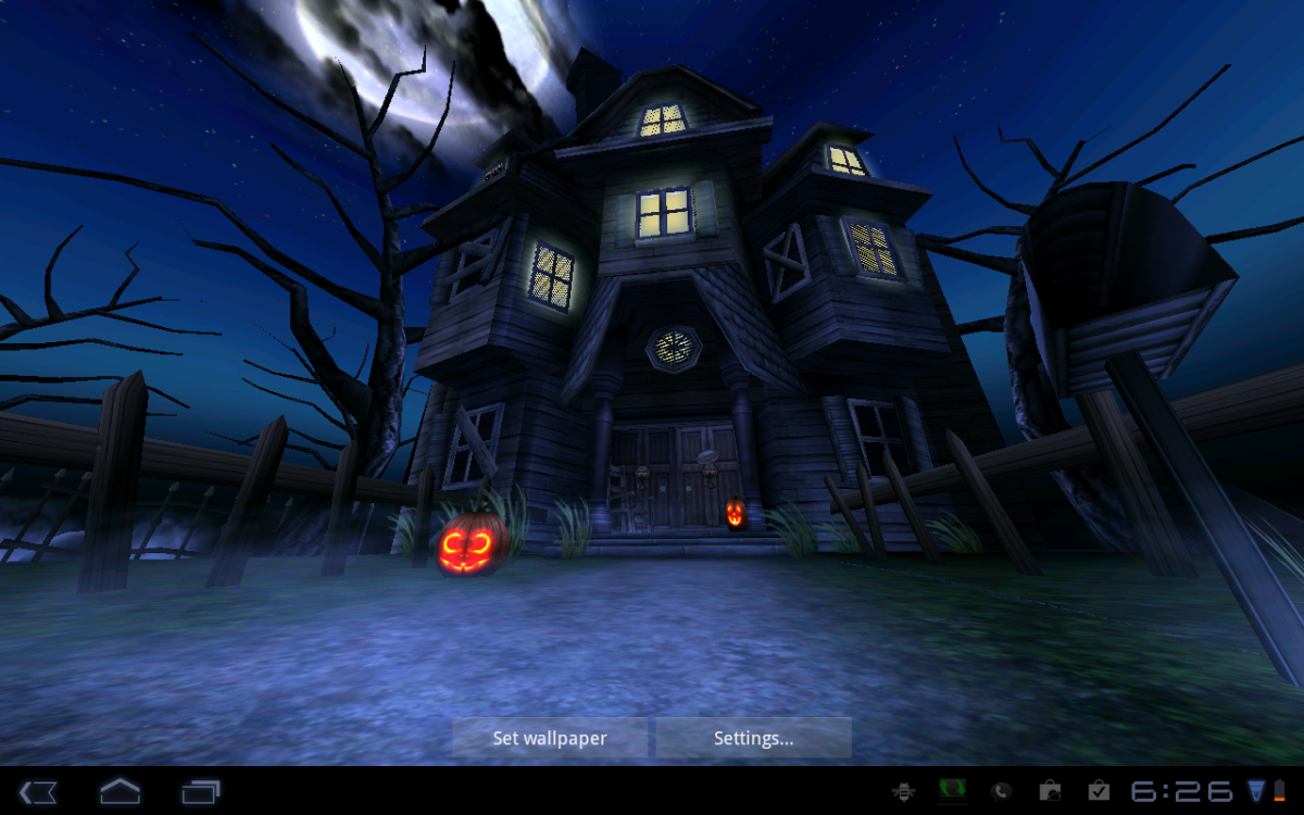 Android Wallpaper Review Haunted House HD Android Central 1200x750