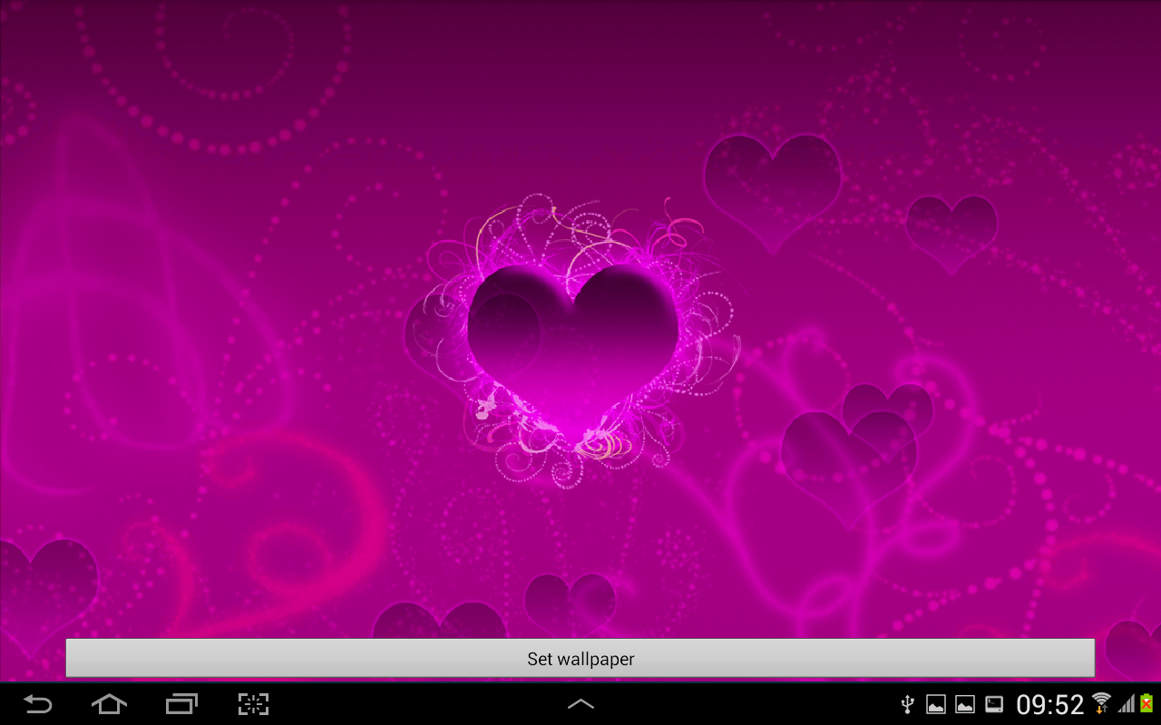 Hearts Live Wallpaper Android Apps On Google Play