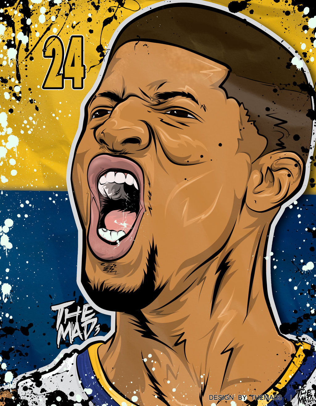 PAUL GEORGE   ILLUSTRATION by THEMADJUMP