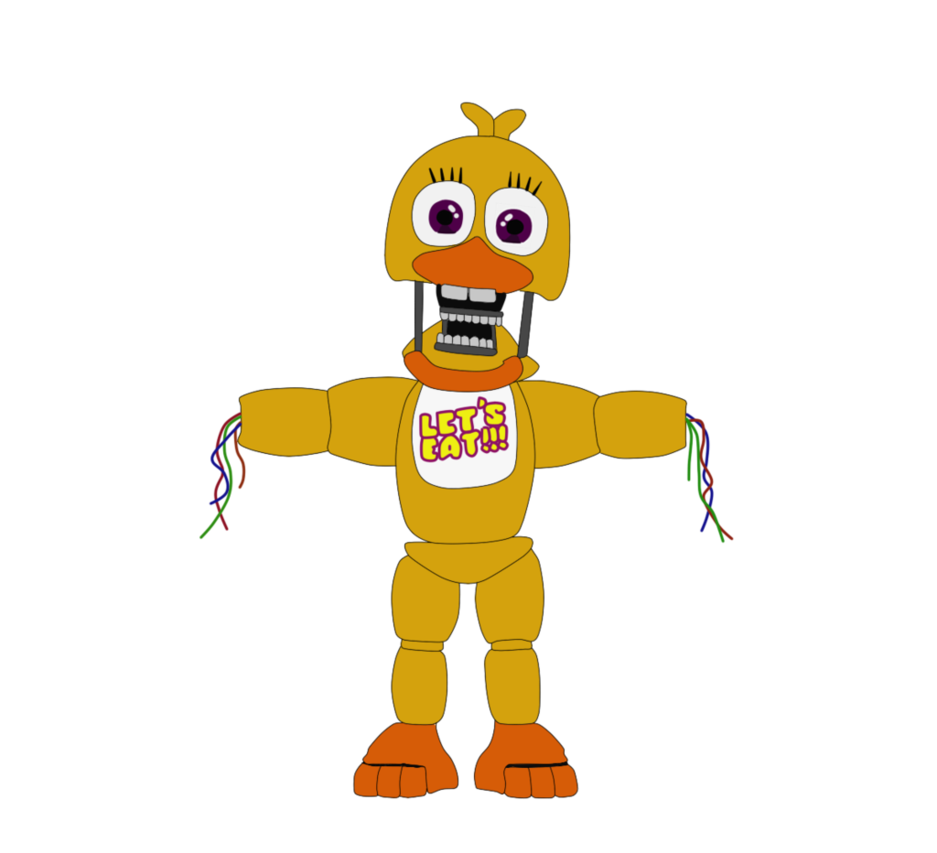 New Withered Chica Thank You Fnaf By J04c0