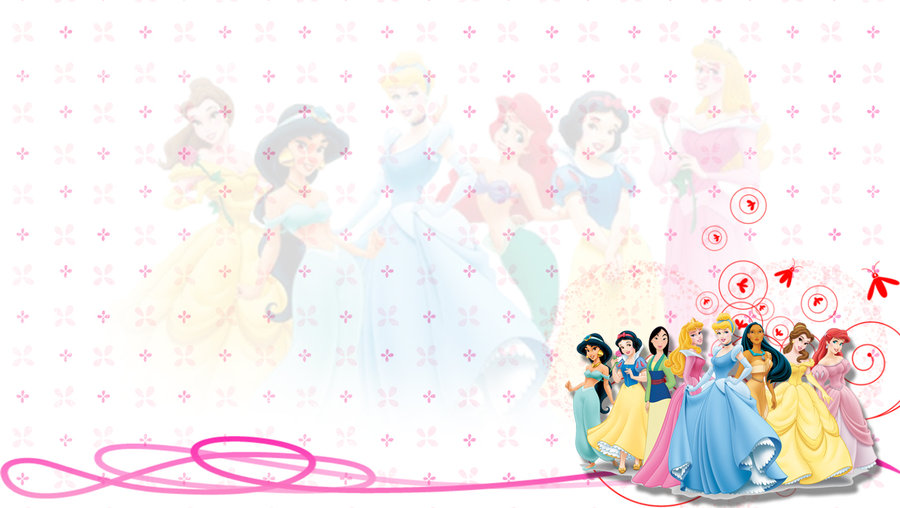 Disney Princess Background by 95MCOvercomer on