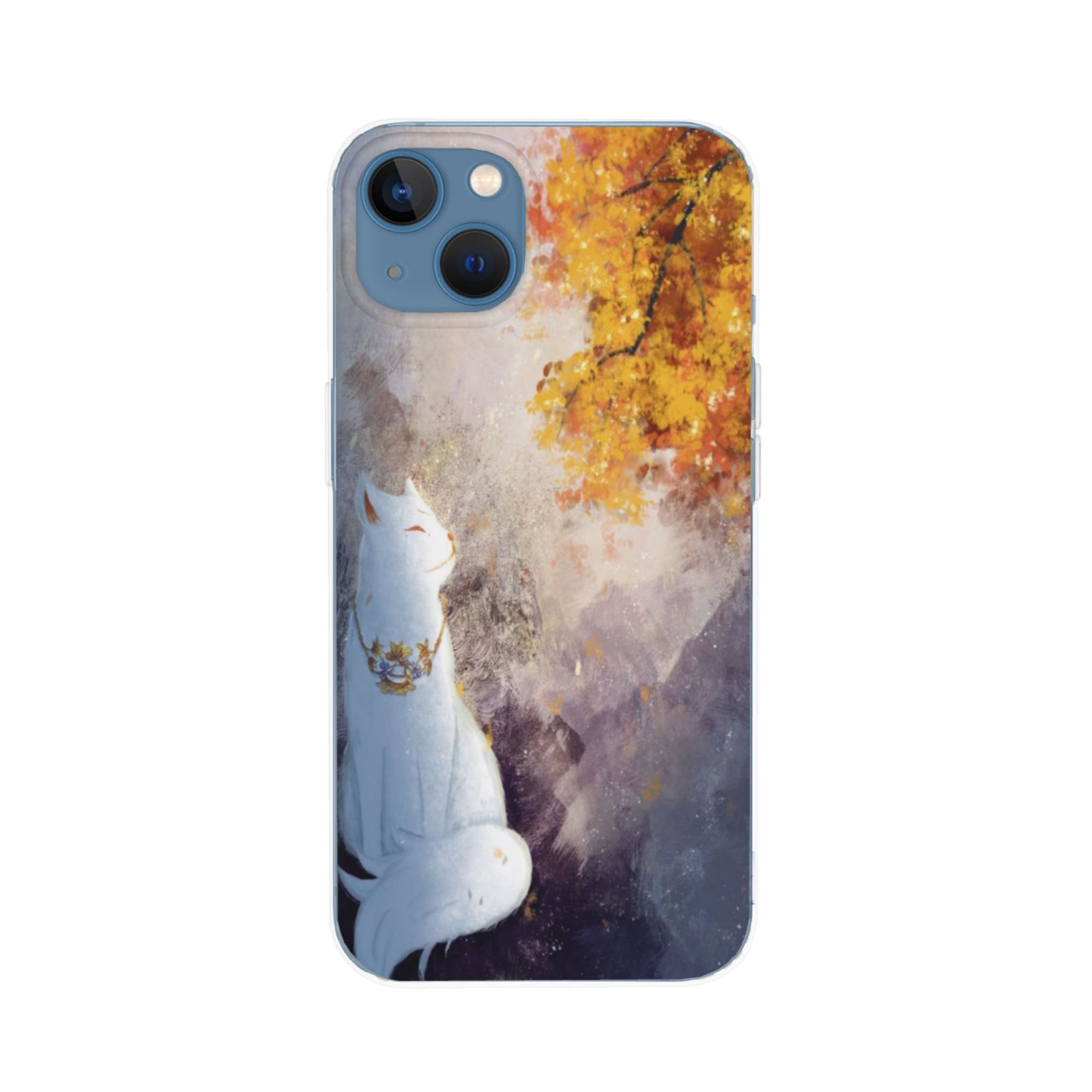 iPhone13 Magic Case Autumn Leaves And The God Cat Ip13 1in