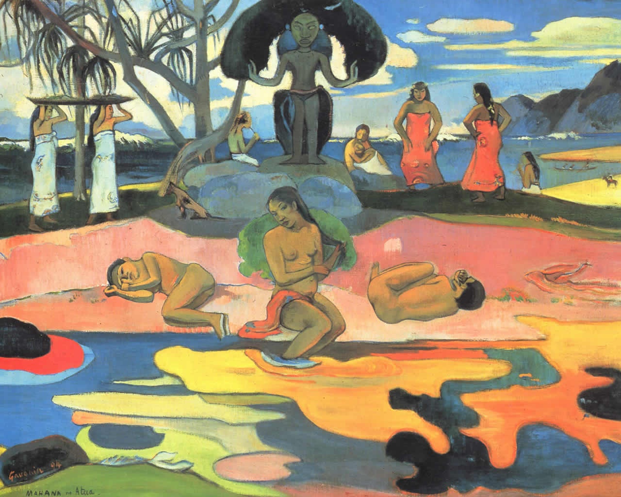 Sfondo Gauguin   1280 x 1024   Arte Quadri   immagine