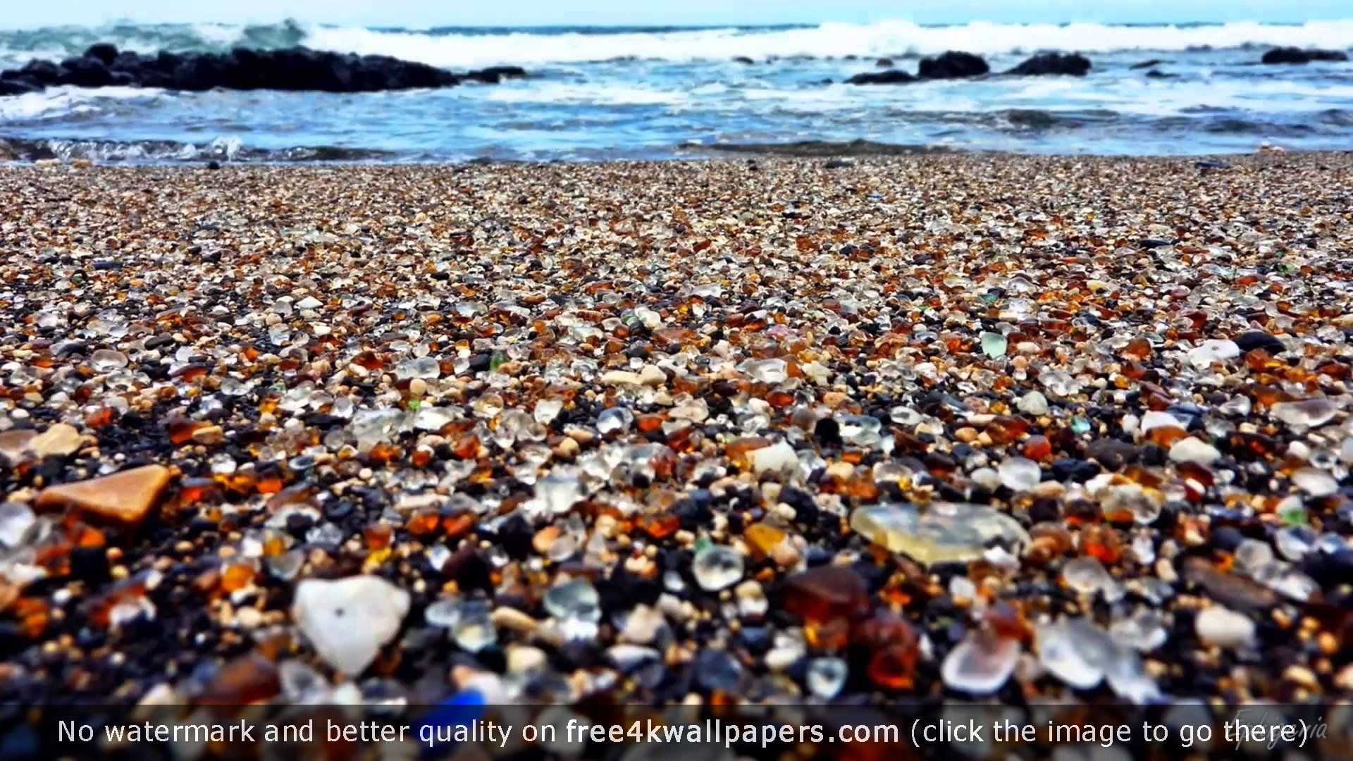 Glass Beach Fort Bragg California Us HD Wallpaper