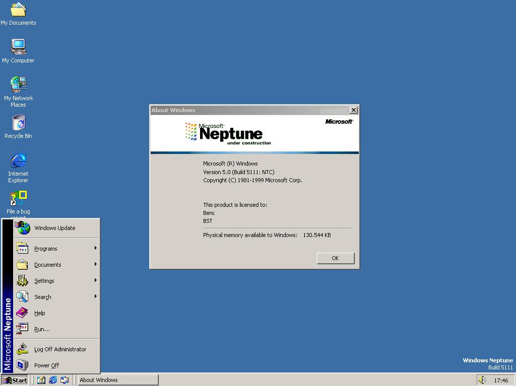 Windows Neptune Puter Software And Video Games