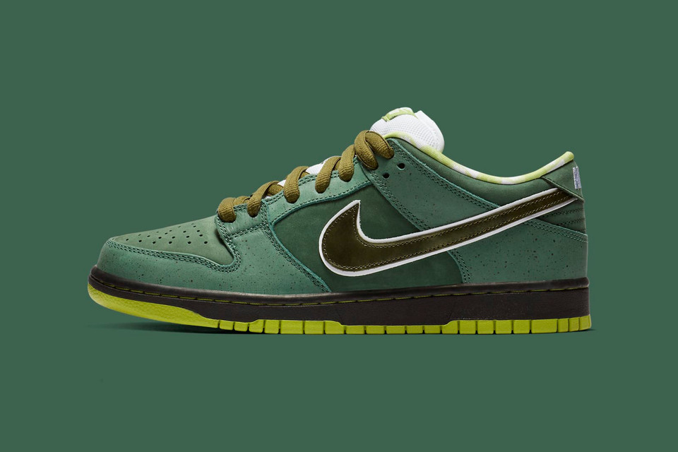 Green Lobster Concepts X Nike Sb Dunk Low Official Image Hypebeast