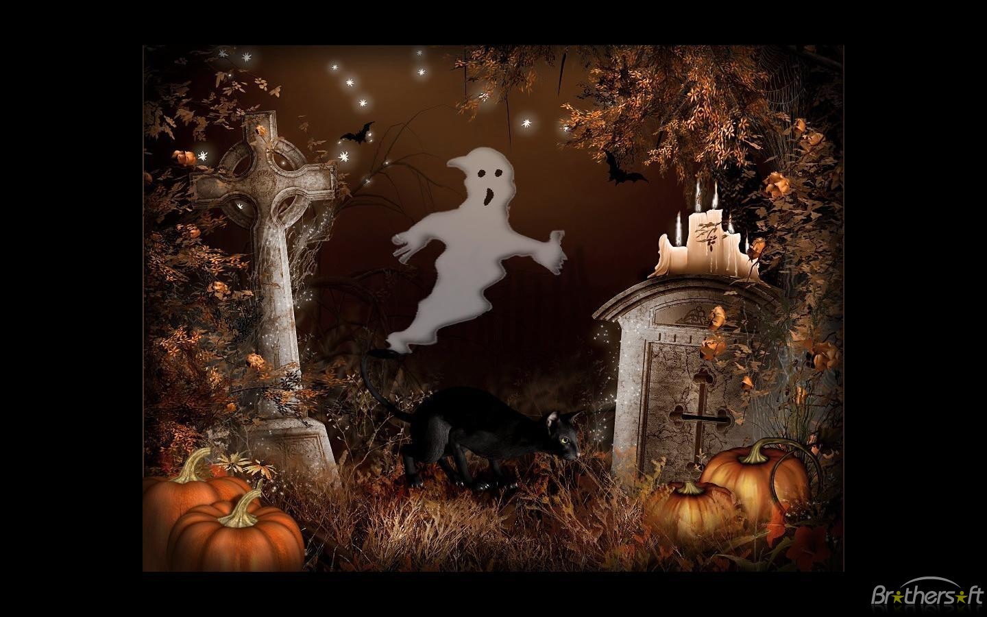Download Artsy Halloween Scenes Screensaver Artsy 1440x900