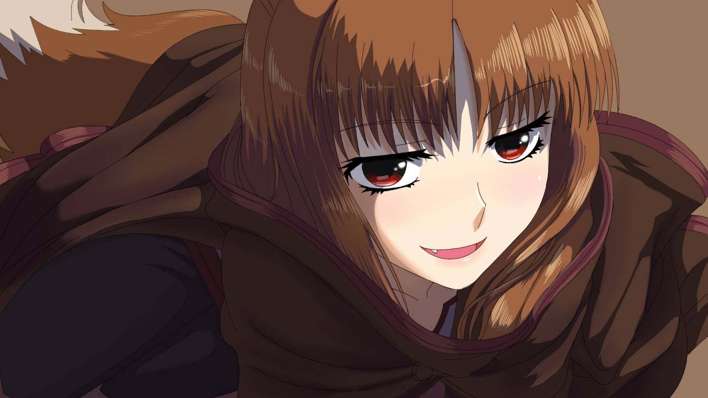 Holo HD Spice And Wolf Wallpaper