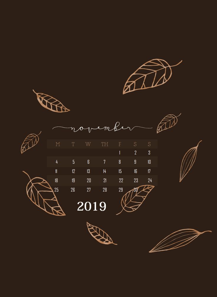 November iPhone Wallpaper