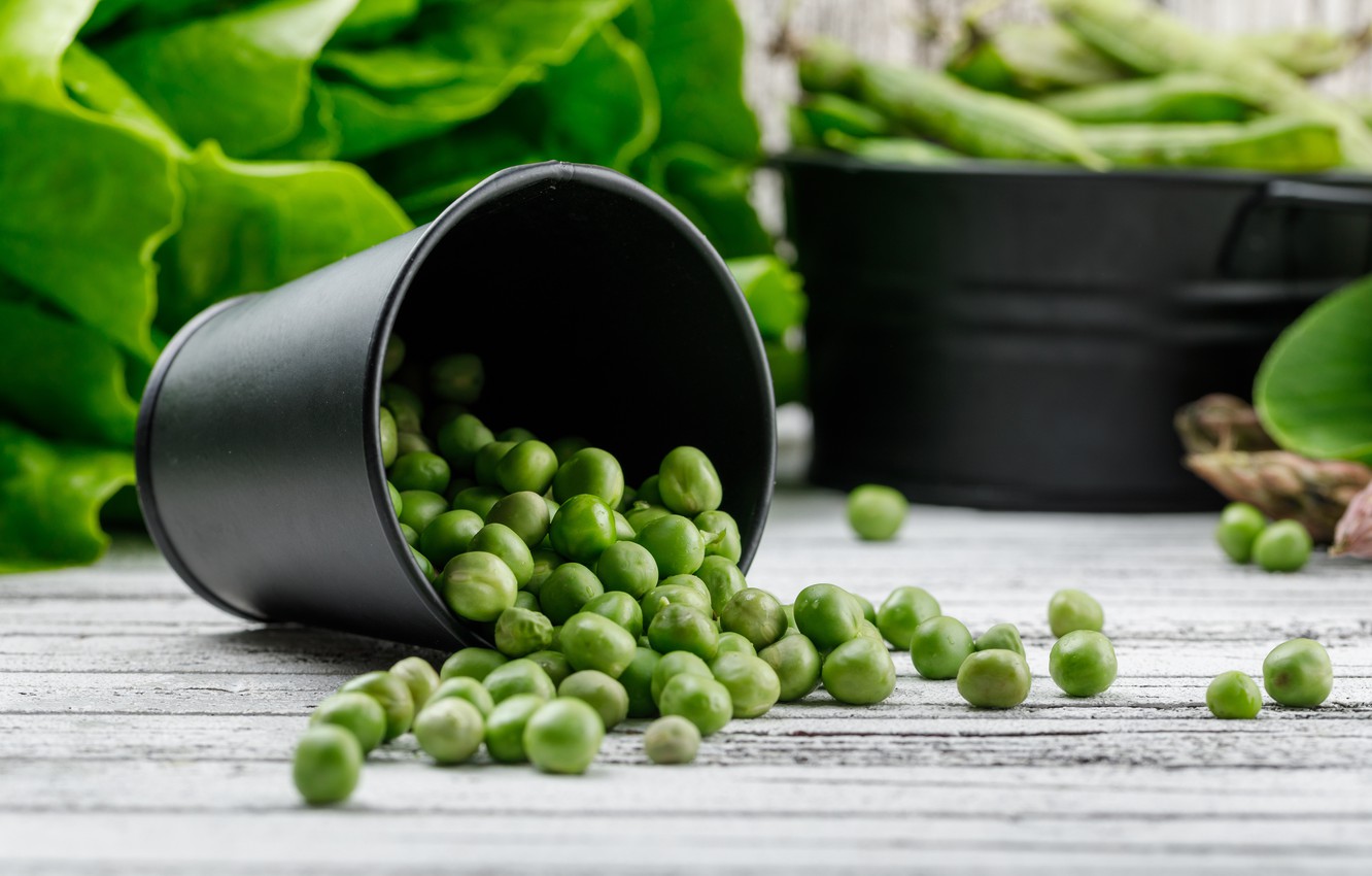 Wallpaper Green Peas Bucket Image For Desktop Section