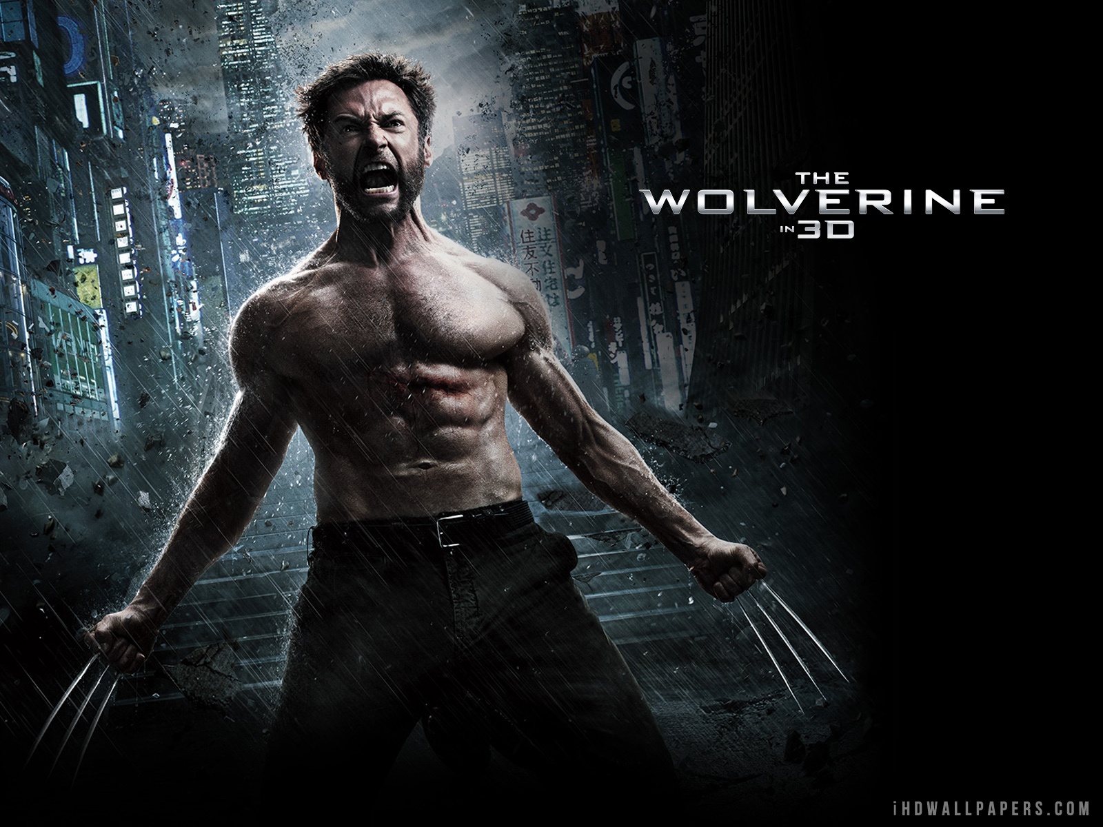 The Wolverine In 3d HD Wallpaper IHD
