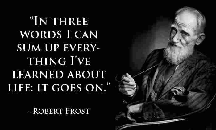 Robert Frost Wise Quotes HD Wallpaper