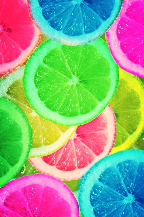 Rxmisx Wallpaper Background iPhone Android Lemon Summer Bright Neon