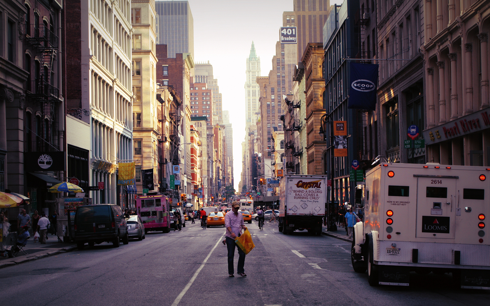 New York City Street HD Wallpaper Res