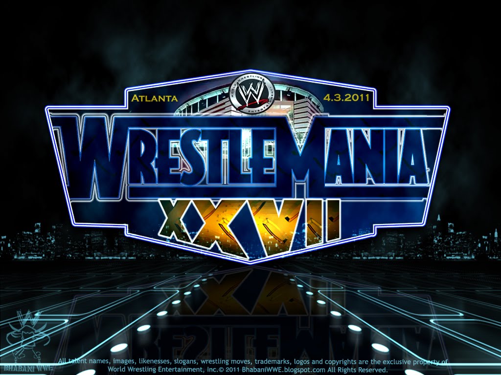 Wwe Wrestlemania Logo Xxvii