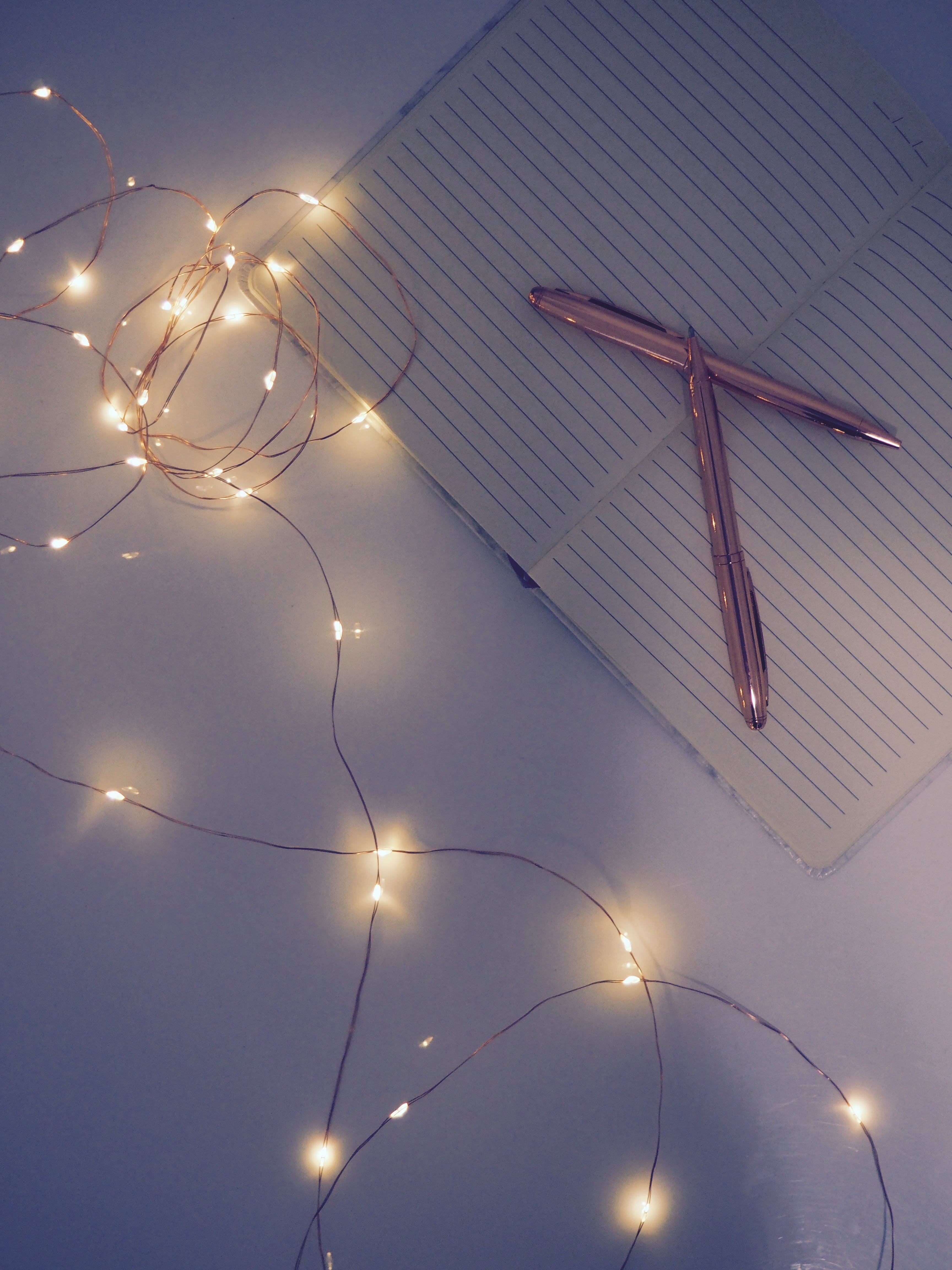 Fairy Lights Aesthetic Wallpaper