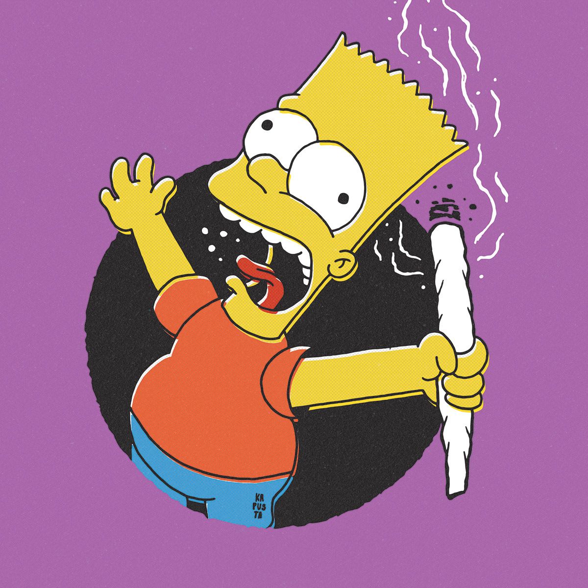 Simpsons Dope Serie Wallpaper