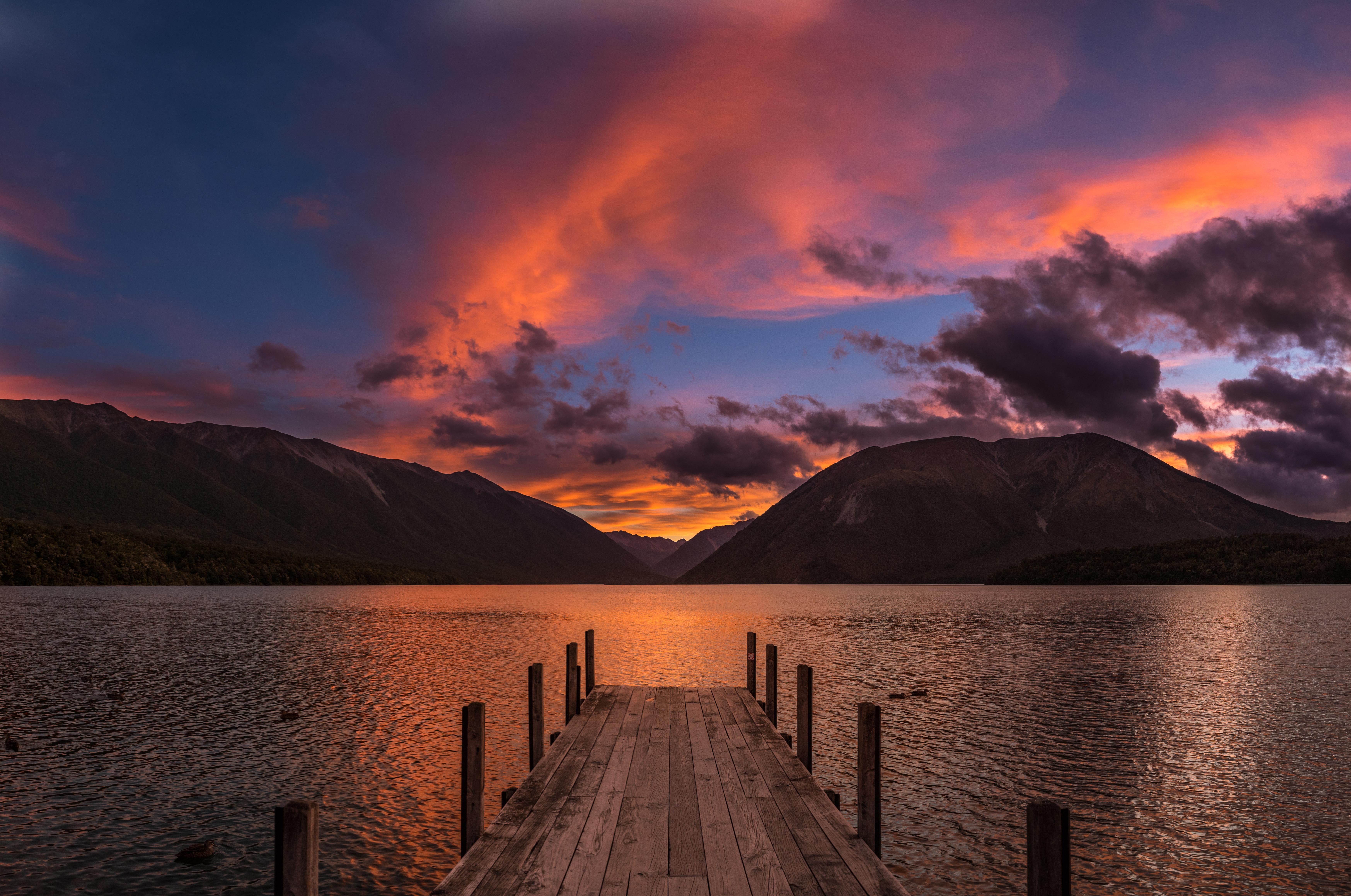 Rotoiti Lake New Zealand HD Nature 4k Wallpaper Image
