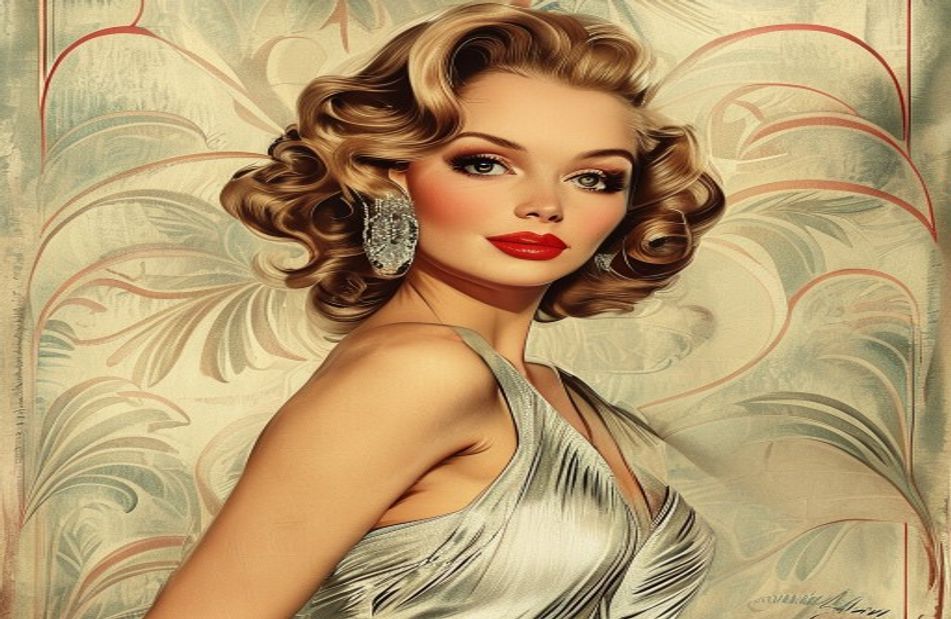 Vintage Actress Wallpaper
