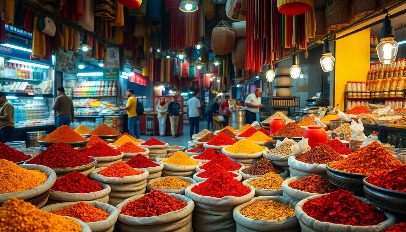 Spice Market Wallpaper