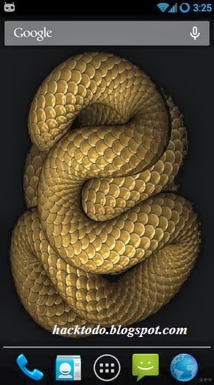 Real Moving Snake Live Wallpaper Like A In You Screen