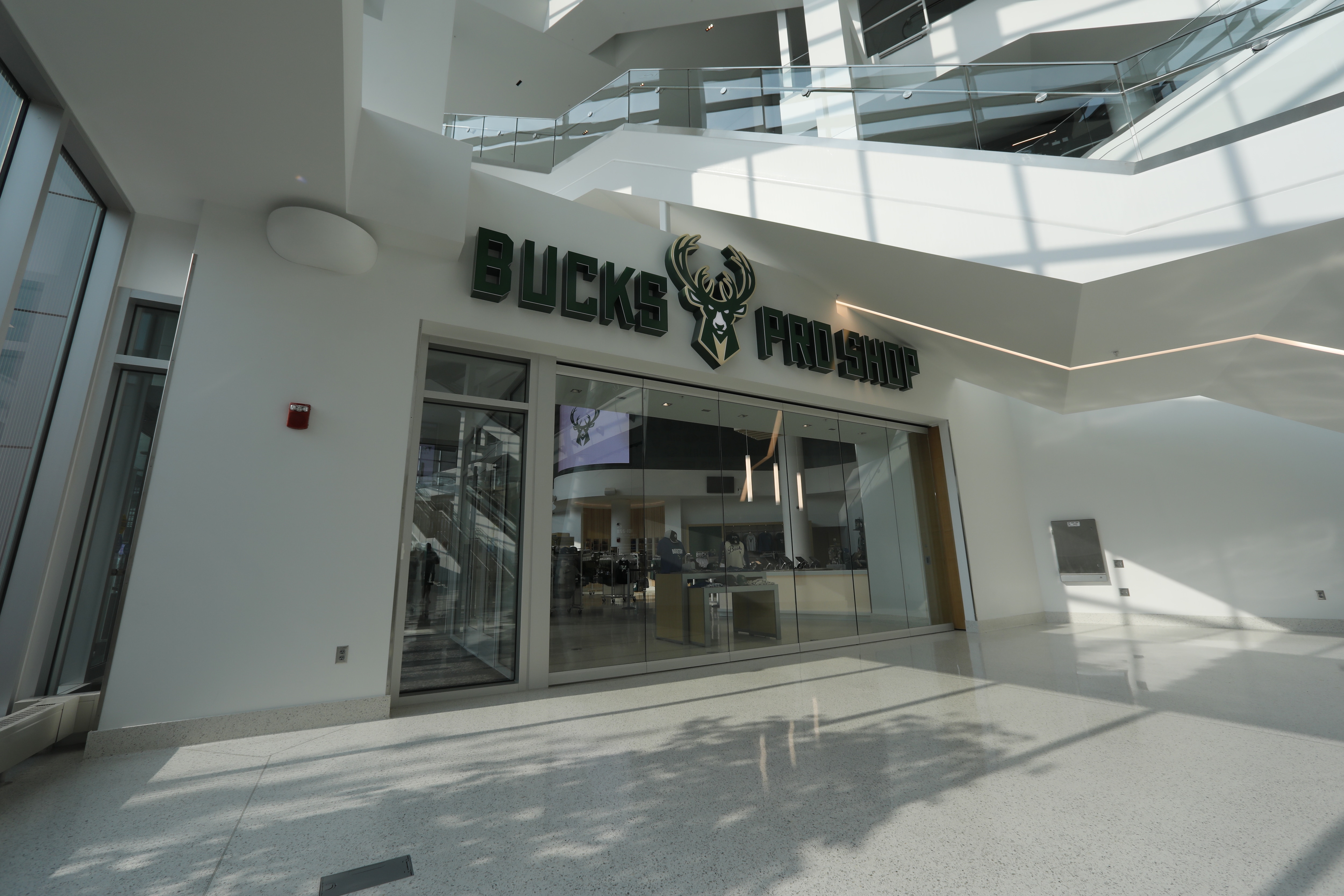 Bucks Pro Shop Inside Fiserv Forum Milwaukee